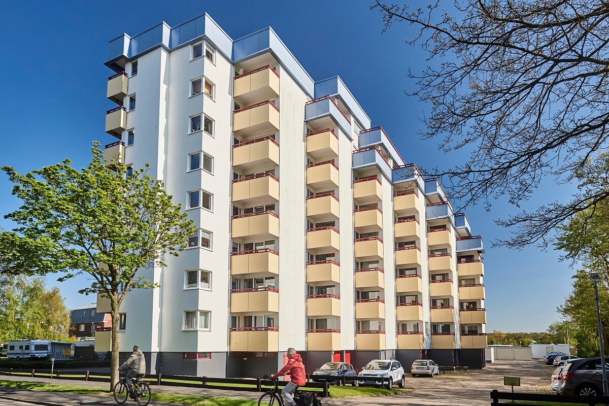 Außenansicht Terrassenhaus Duhnen