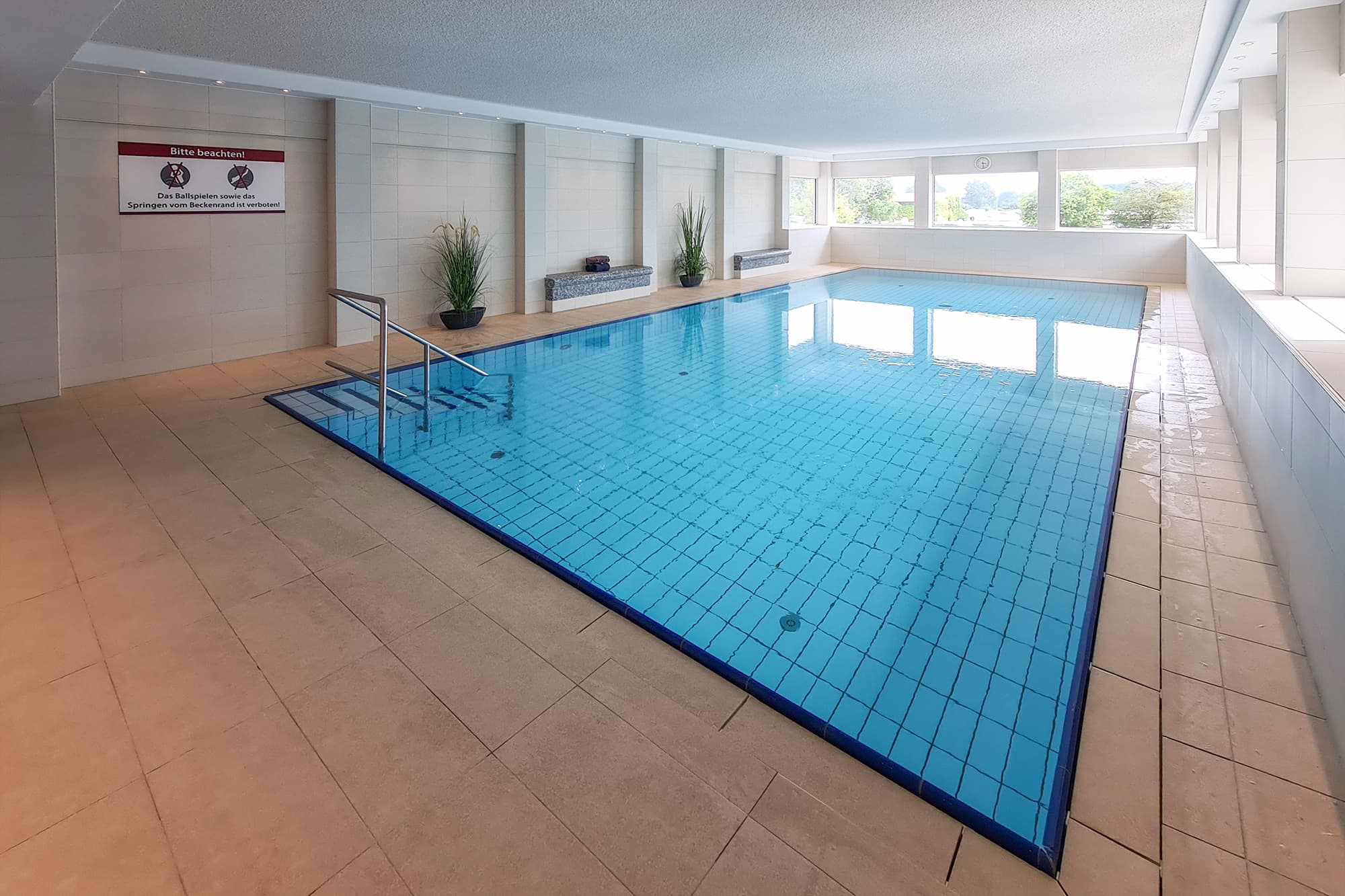 Schwimmbad im Terrassenhaus Duhnen